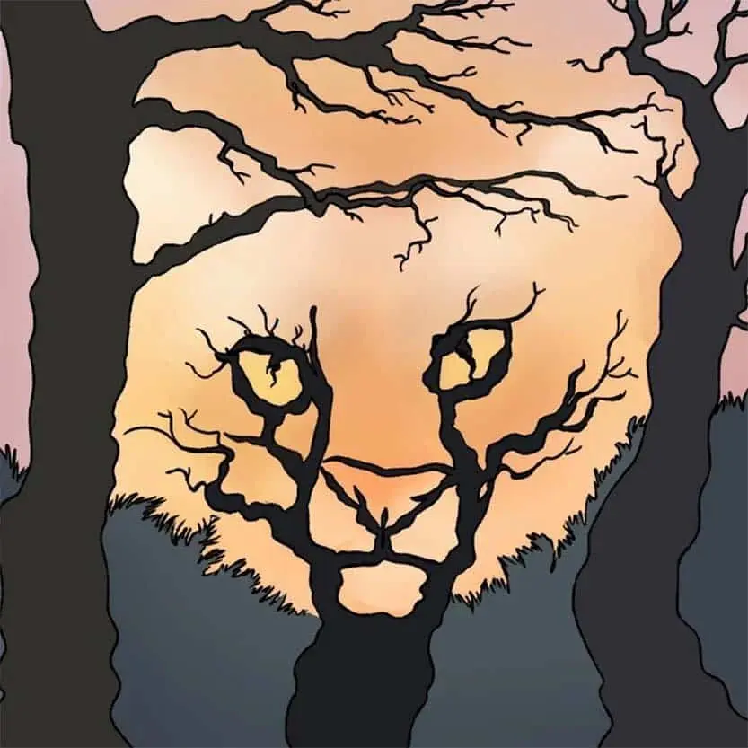 Optical-Illusion-Tiger-Trees