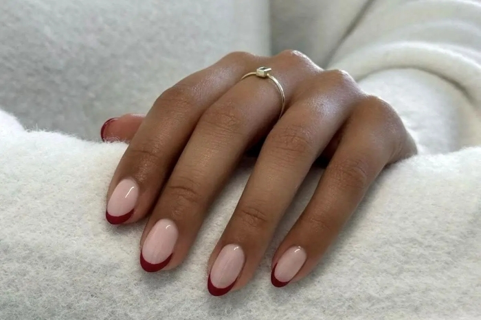 مدل ناخن فرنچ جدید و شیک