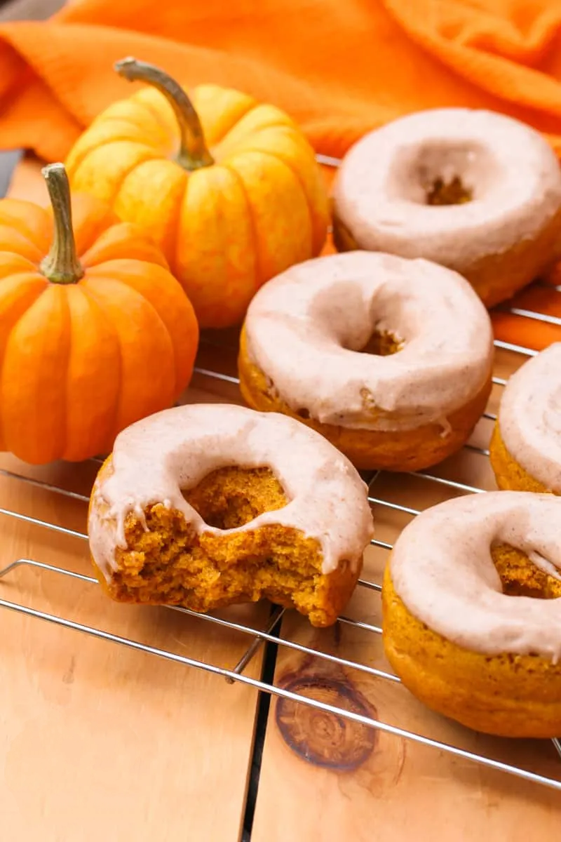 دونات کدو حلوایی