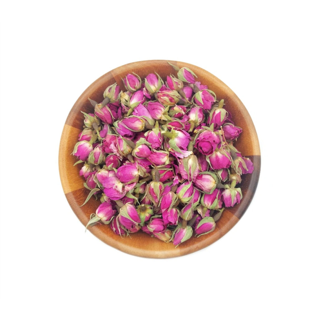 غنچه گل محمدی خشک شده