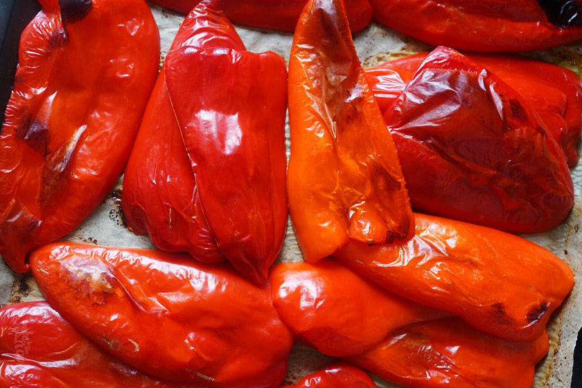 آموزش تهیه ترشی خوش‌طعم فلفل شیرین کبابی