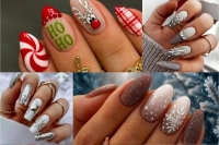 مدل ناخن جدید و ایده های طرح ناخن کریسمس