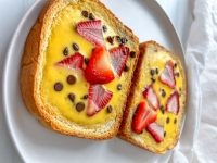 ترکیب ساده اما شگفت‌انگیز؛ نان تست با کاستارد ماست فقط با 4 قلم مواد