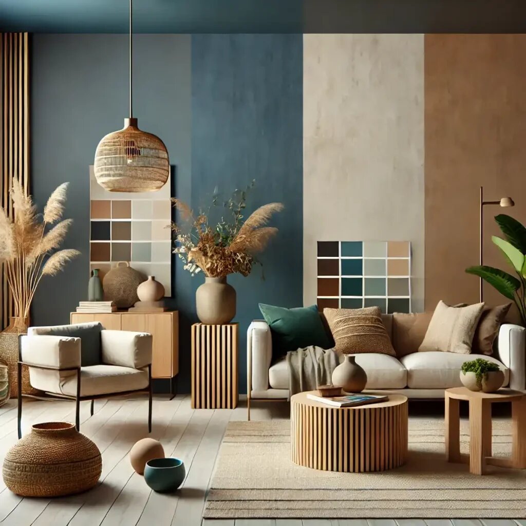 رنگ ترند 2026 چطور روح خانه را تغییر میدهد: از فیروزه دگرگونکننده تا خاکیهای آرامبخش