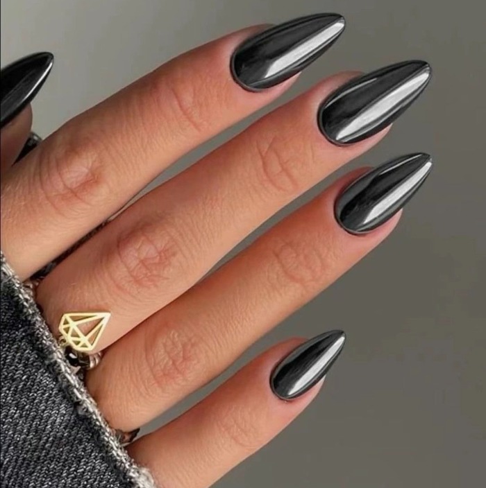 لاک کروم مشکی