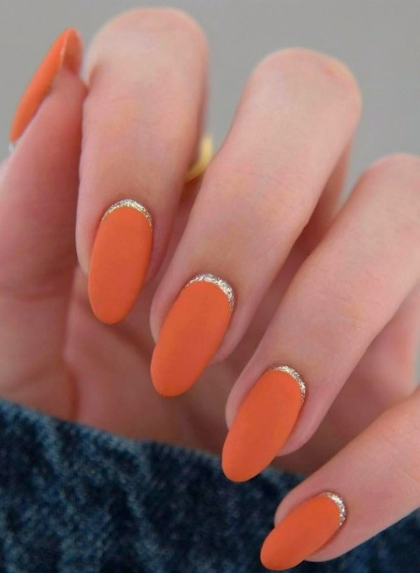 فرنچ ناخن برعکس