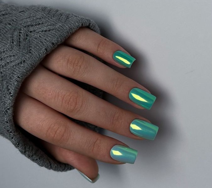 لاک کروم سبز