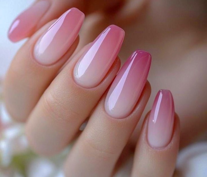 طراحی آمبره ناخن