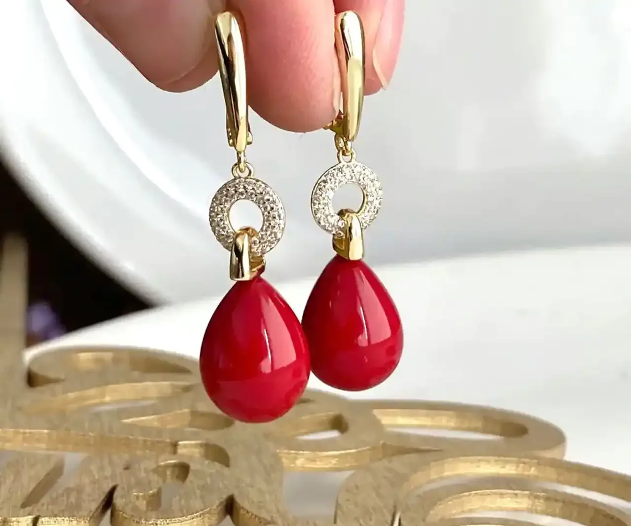 گوشواره‌های یلدایی شیک و خاص؛ زیباترین مدل‌ها برای شب یلدا + عکس