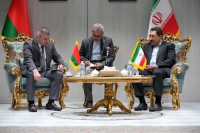 دیدار وزیر صمت و همتای بلاروسی در حاشیه هجدهمین اجلاس کمیسیون مشترک همکاری‌های ایران و بلاروس