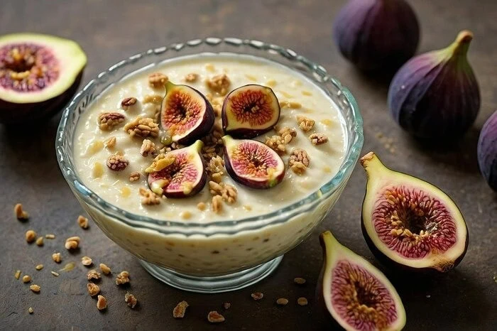 فرنی انجیر؛ غذای مقوی برای مریض و ضد سرماخوردگی