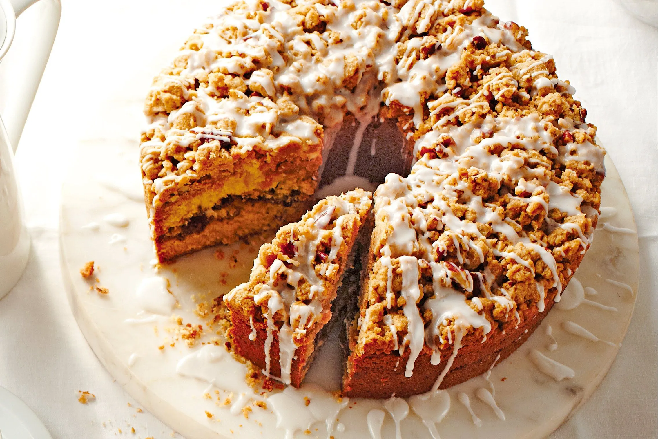 طرز تهیه کیک معطر قهوه و دارچین