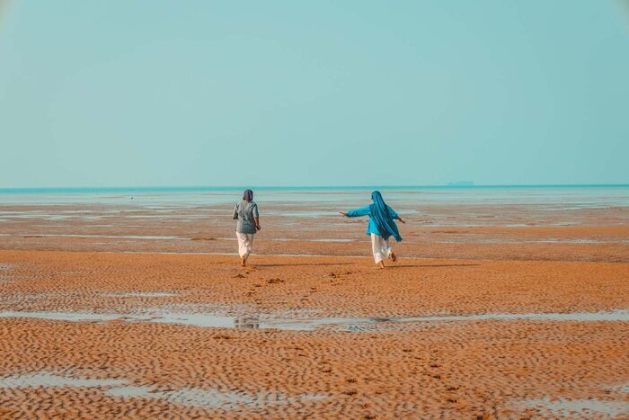 جزیره وارمی و بازی جزر و مد؛ سفر به جایی که همیشه نیست!