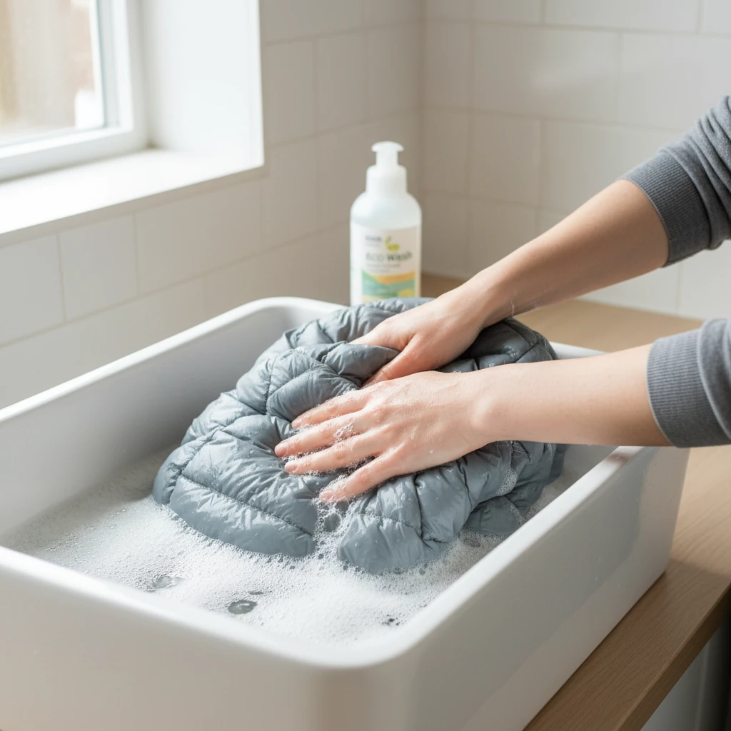 شست‌وشوی کاپشن در خانه بدون خوابیدن پف؛ ترفندهایی ساده و کاربردی