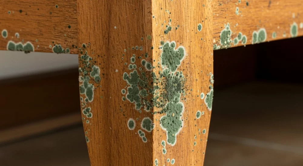 رفع کپک چوب