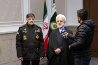 محسنی اژه‌ای در جمع فرماندهان فراجا + تصاویر