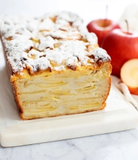 طرزتهیه کیک سیب نامریی؛ دسر فرانسوی با پنج ماده ساده