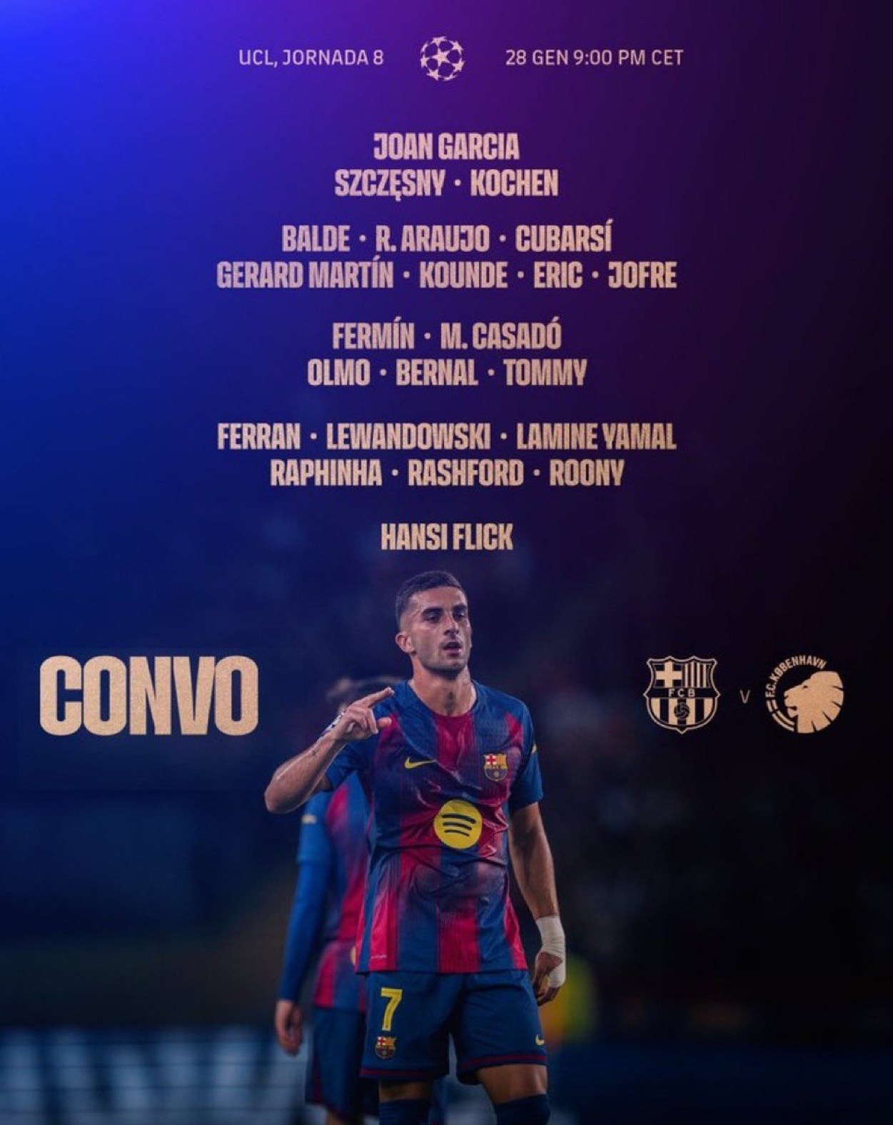 تیم فوتبال بارسلونا , هانسی فلیک , لیگ قهرمانان اروپا , 