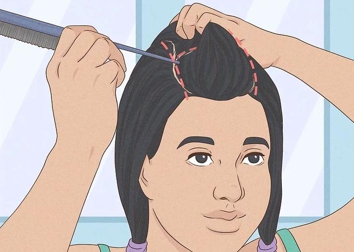  آموزش فر کردن مو 13