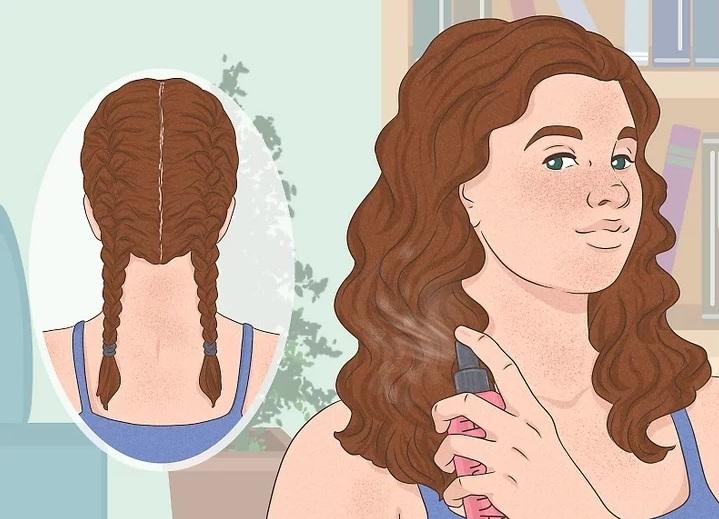  آموزش فر کردن مو 27