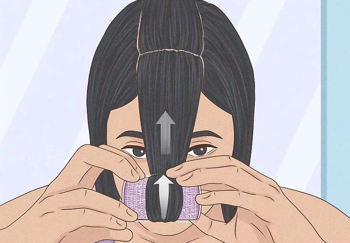  آموزش فر کردن مو 15