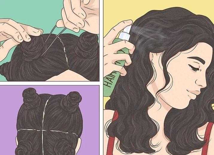  آموزش فر کردن مو 29