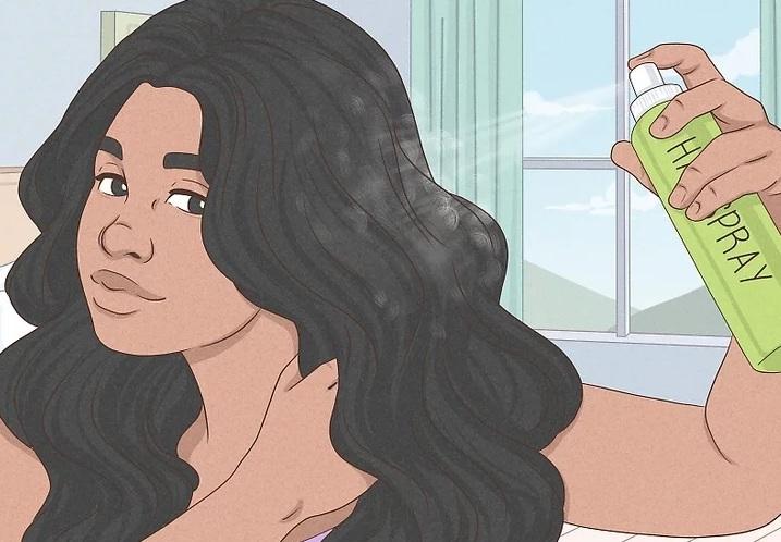  آموزش فر کردن مو 7