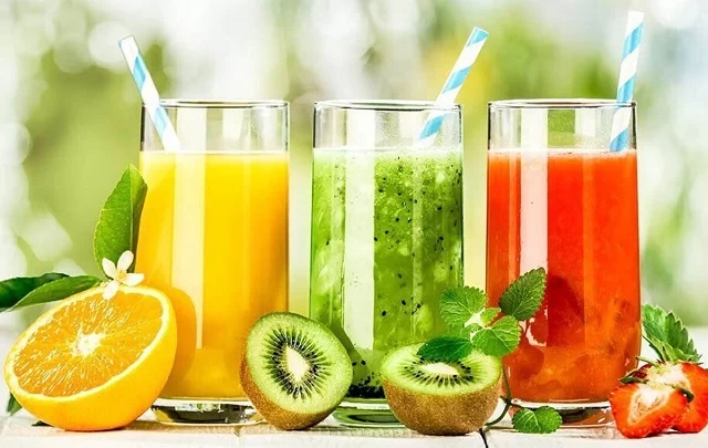 لیست انواع آبمیوه