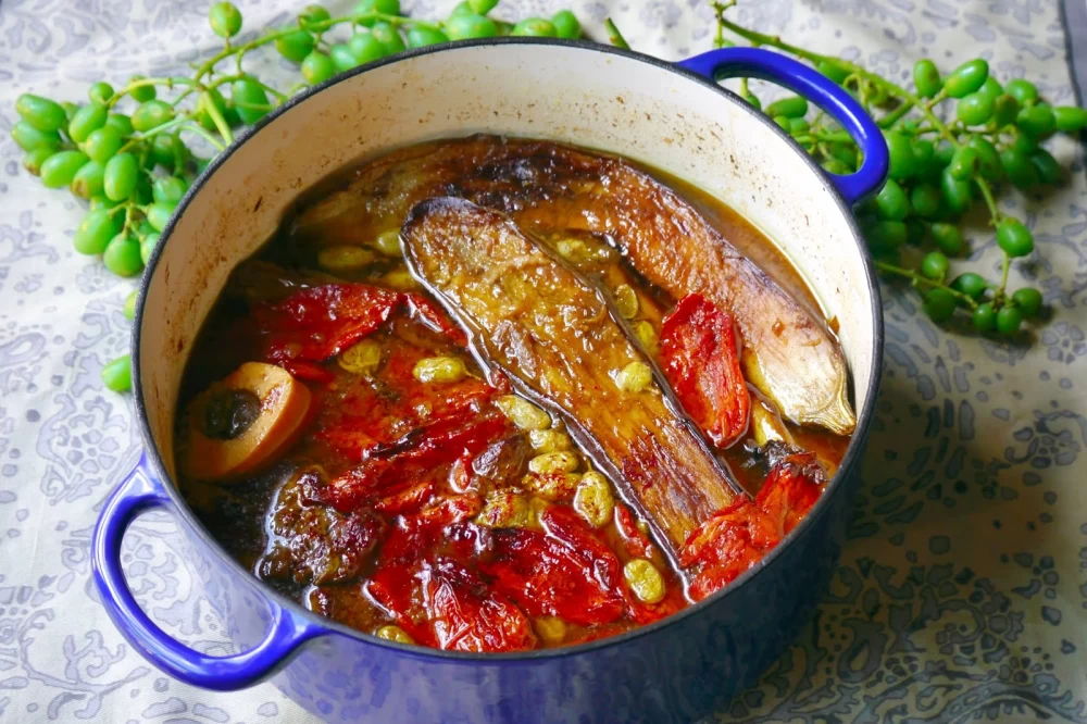 خورش کدو سبز بدون گوشت