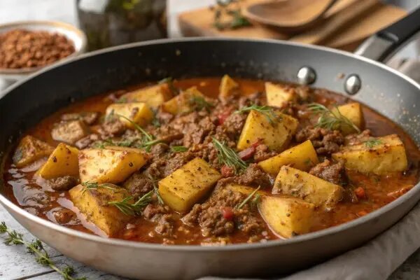 واویشکا بادمجان با گوشت چرخکرده + روش تهیه