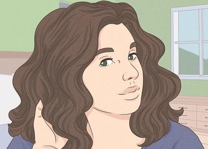  آموزش فر کردن مو 10