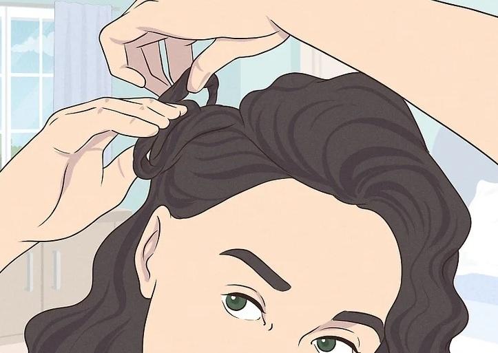  آموزش فر کردن مو 30