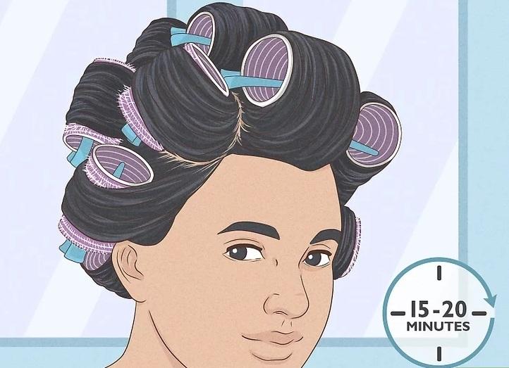  آموزش فر کردن مو 17