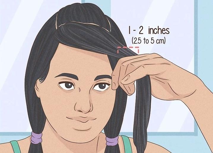  آموزش فر کردن مو 14