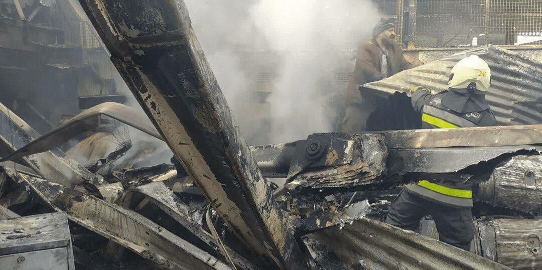 لاشه هلی کوپتر