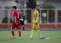 جمله جنجالی روی اسکوربرد ورزشگاه کرج (عکس)